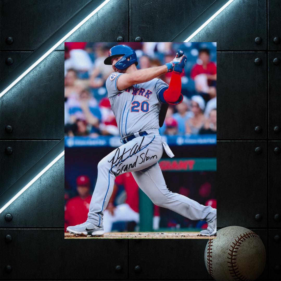 Pete Alonso New York Mets Signed Photo Print Autograph Wall Art