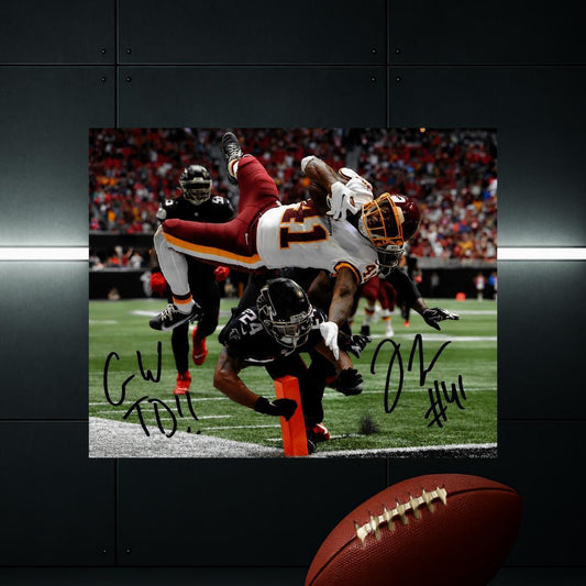 J.D. McKissic Washington Signed Photo Print Autograph Wall Art
