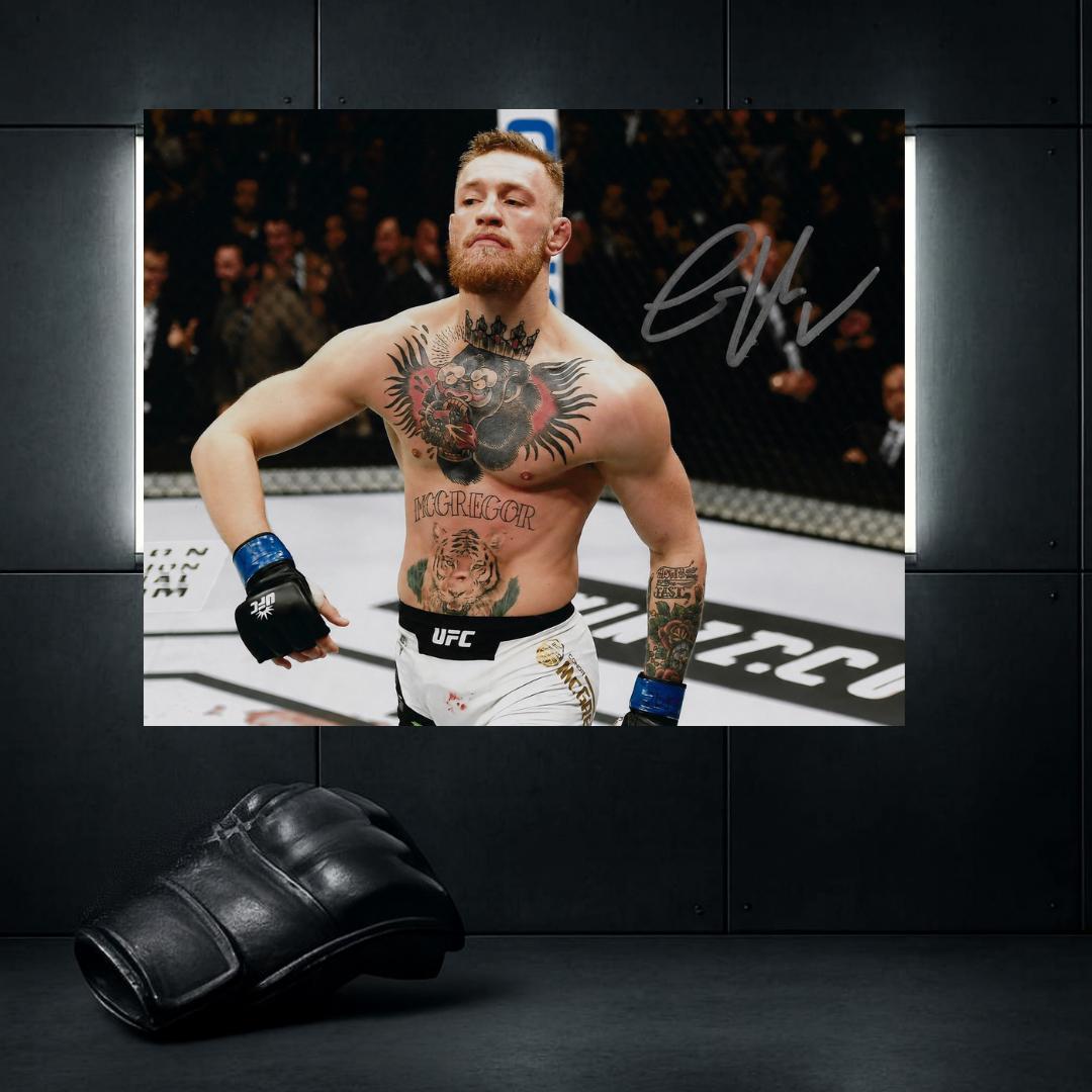 Conor McGregor UFC Signed Photo Print Autograph Wall Art