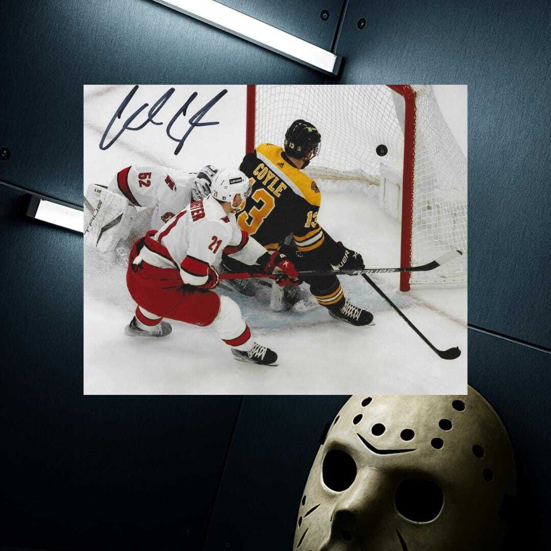 Charlie Coyle Boston Bruins Signed Photo Reprint – 8x10 Art Print