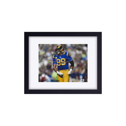 Aaron Donald Los Angeles Rams Autographed 8x10 Art Print - Fan Freaks