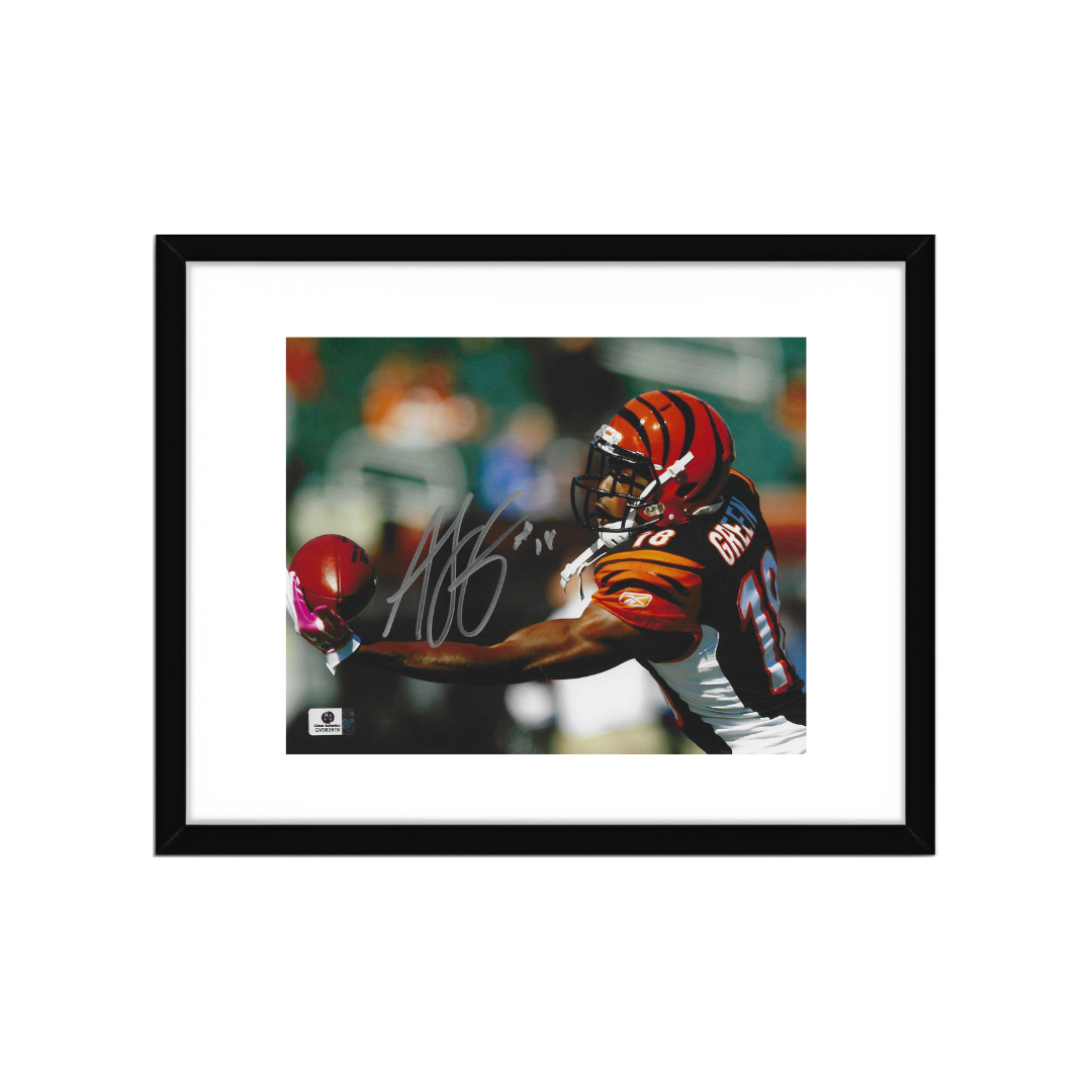 A.J. Green Cincinnati Bengals Autographed 8x10 Photo Art Print
