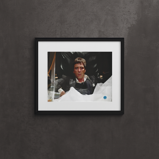 Al Pacino "Scarface" autographed 8x10 photo COA W/Frame