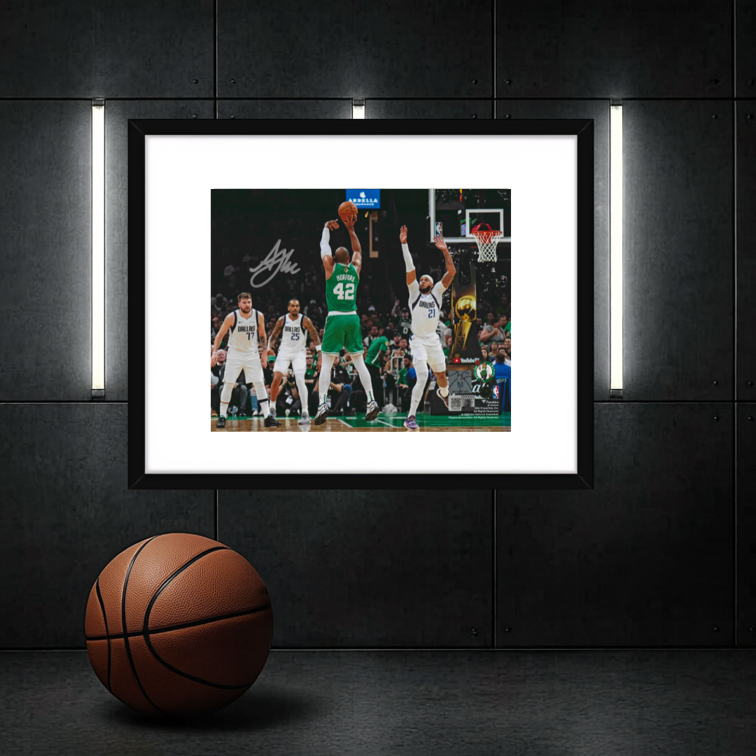 Al Horford Boston Celtics Autographed 8x10 Photo With Hologram Framed