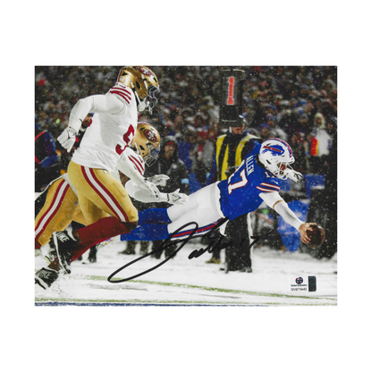 Josh Allen Buffalo Bills autographed 8x10 photo shown separately, GV973442