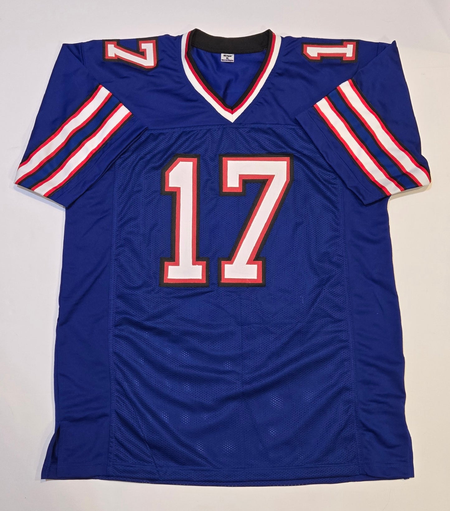 Josh Allen Buffalo Bills Autographed Football Jersey coa (XL)