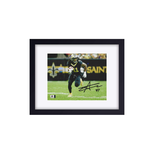 Alvin Kamara New Orleans Saints Autographed 8x10 Photo coa W/Frame - Fan Freaks