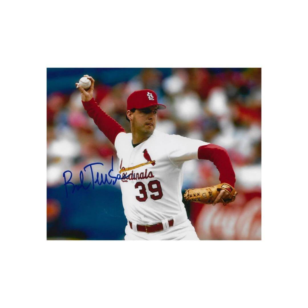 Bob Tewksbury St. Louis Cardinals Signed Photo Print Autograph Wall Art