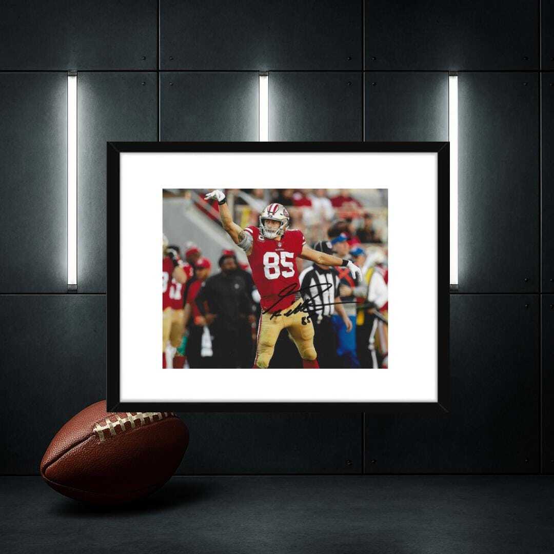 George Kittle Signed Photo Print Autograph Wall Art
