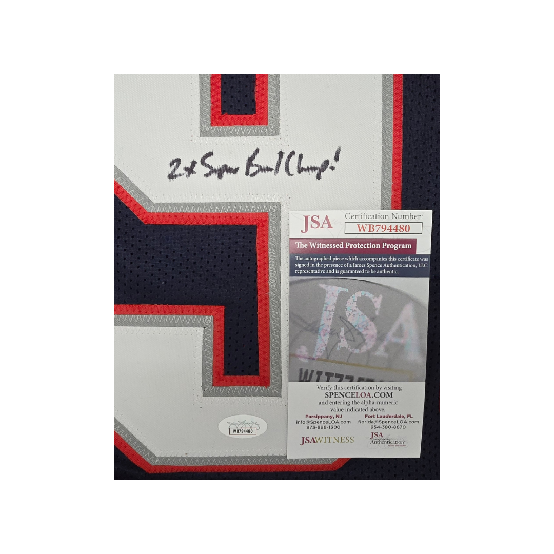 Tully Banta-Cain New England Patriots Autographed and Inscribed Jersey - Fan Freaks