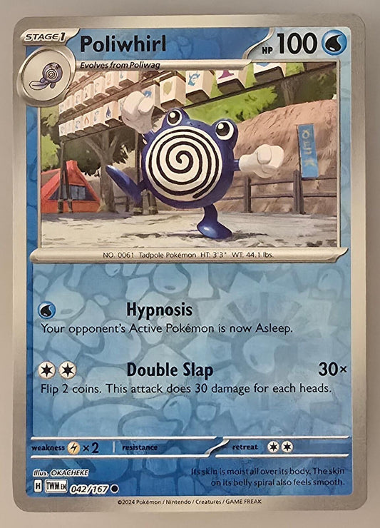 Poliwhirl (042/167) from Pokémon Twilight Masquerade