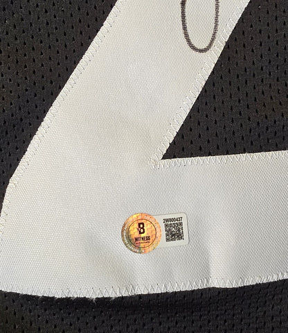 Beckett authentication documentation pictured for Le'Veon Bell Pittsburgh Steelers signed football jersey