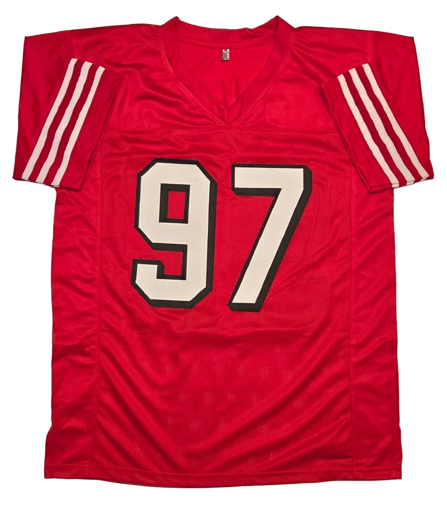 Nick Bosa San Francisco 49ers autographed football jersey PAAS COA (XL)