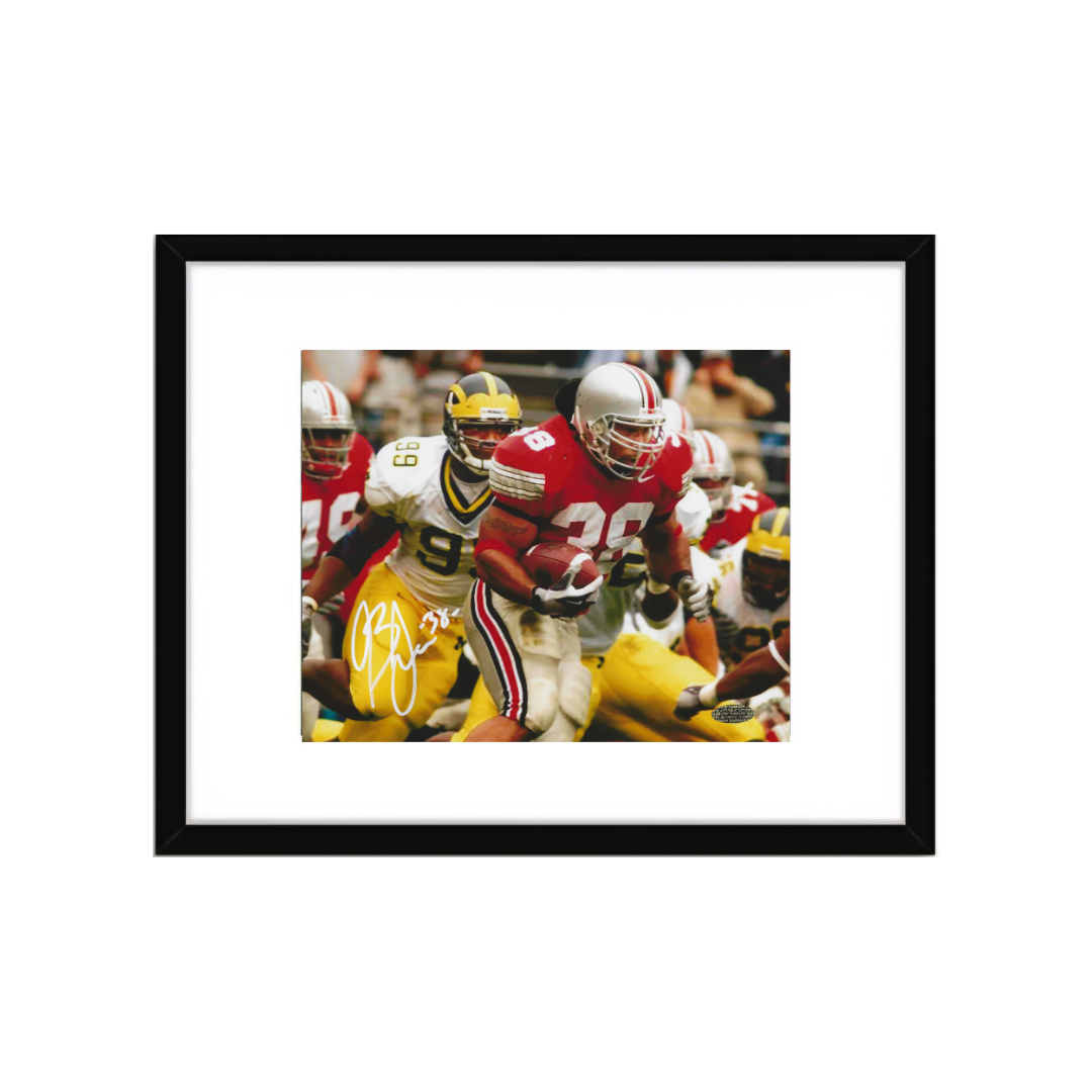 BRANDEN JOE AUTOGRAPHED 8X10 PHOTO OHIO STATE WITH COA - Fan Freaks