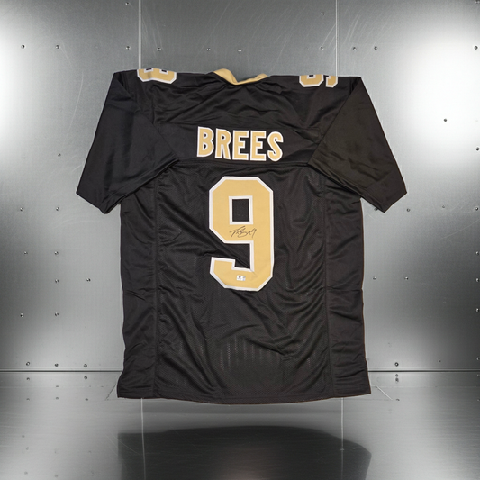 Drew Brees New Orleans Saints Autographed Football Jersey coa