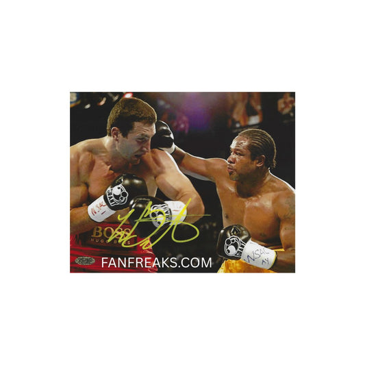 LAMON BREWSTER AUTOGRAPHED 8X10 PHOTO BOXING REPRINT