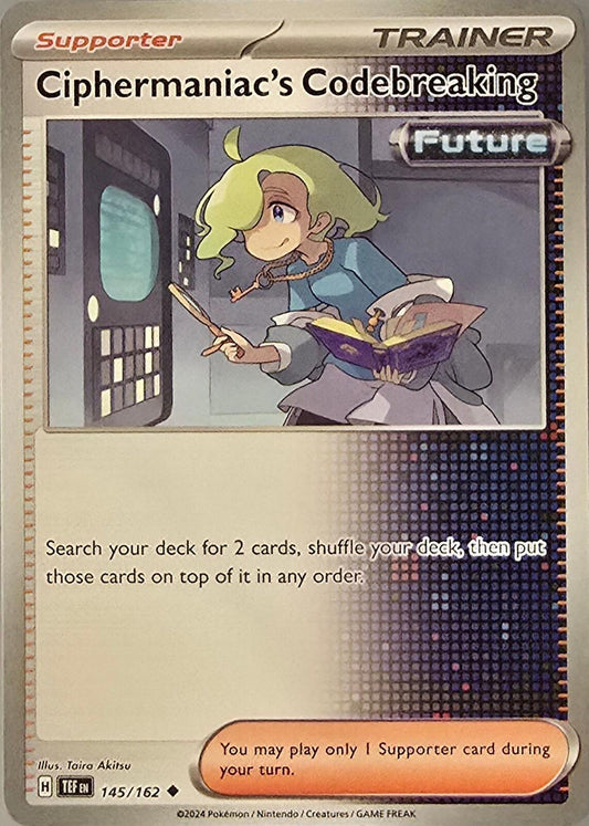 Ciphermaniac's Codebreaking Supporter card