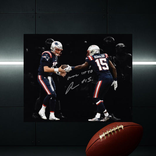 Nelson Agholor New England Patriots Signed Photo Reprint – 8x10 Art Print