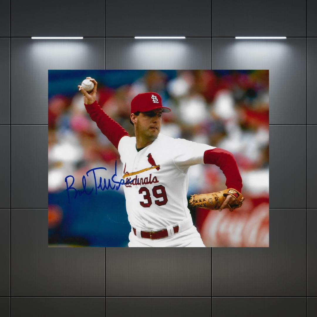 Bob Tewksbury St. Louis Cardinals Signed Photo Print Autograph Wall Art