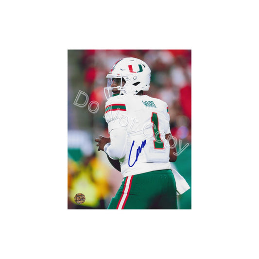 CAM WARD SIGNED 8.5X11 PHOTO MIAMI UNIVERSITY REPRINT - Fan Freaks