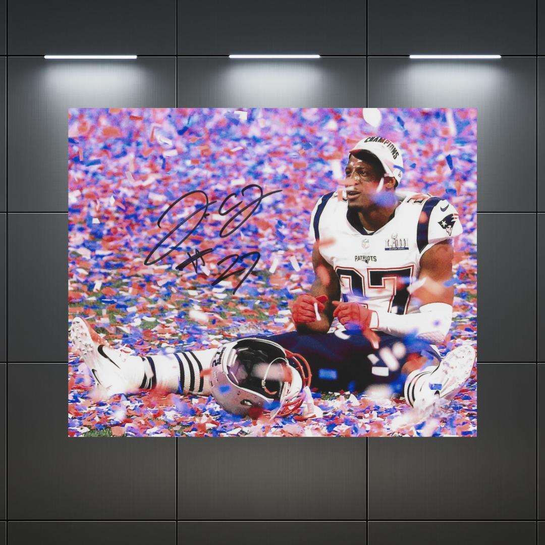 J.C. Jackson New England Patriots Signed Photo Print Autograph Wall Art