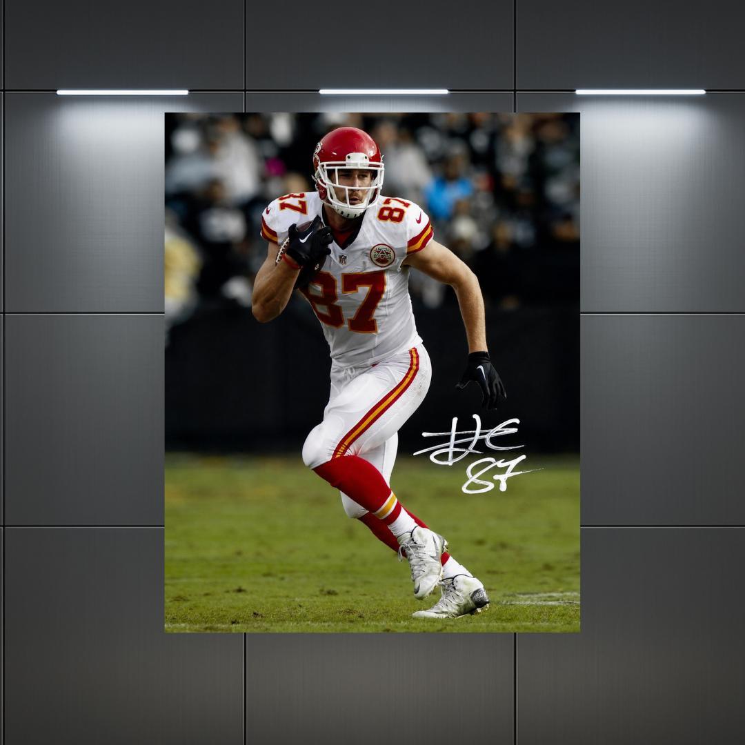 Travis Kelce Signed Photo Print Autograph Wall Art #3