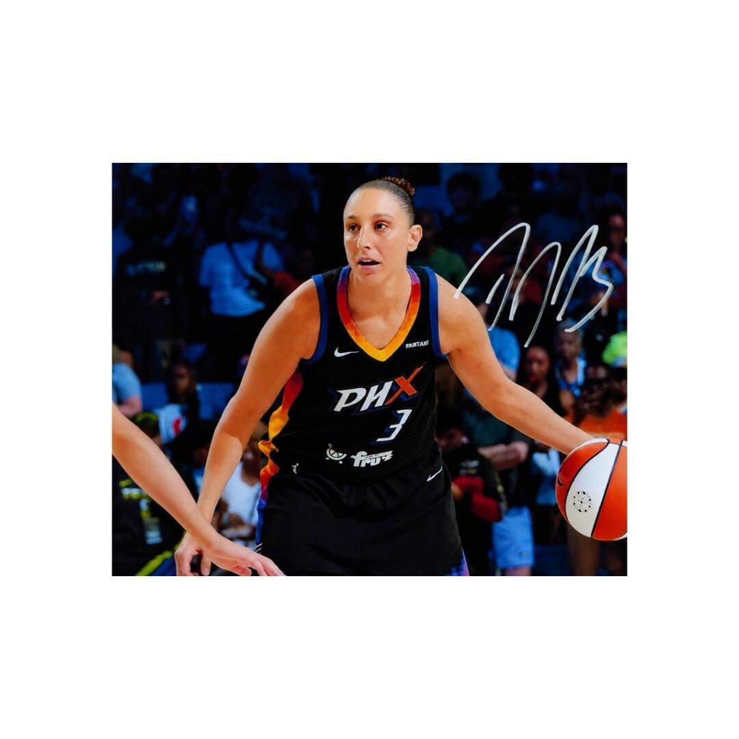 Diana Taurasi Phoenix Mercury Signed Photo Print Autograph Wall Art