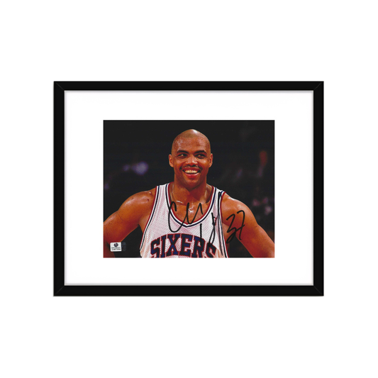 Charles Barkley Philadelphia 76ers Autographed 8x10 Art Print
