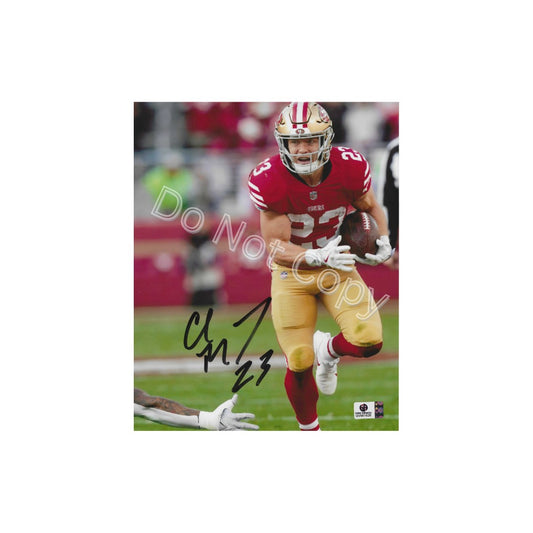 Christian McCaffery San Francisco 49ers Autographed 8x10 Photo Reprint - Fan Freaks
