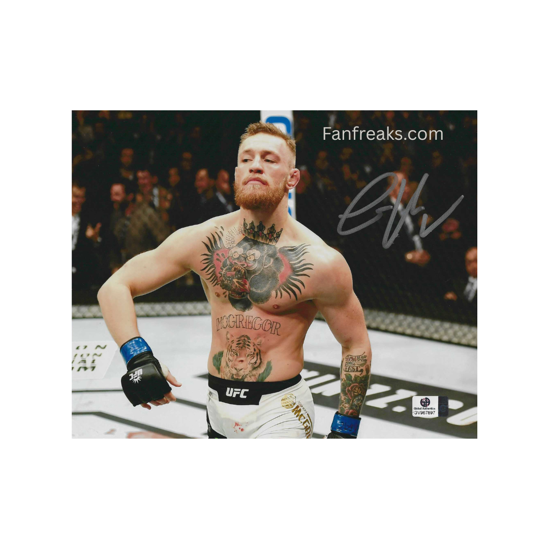 Conor McGregor UFC Autographed 8x10 Art Print