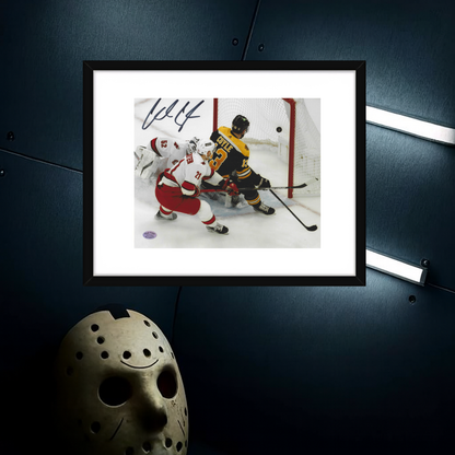 Charlie Coyle Boston Bruins Autographed 8x10 Framed Photo With Coa