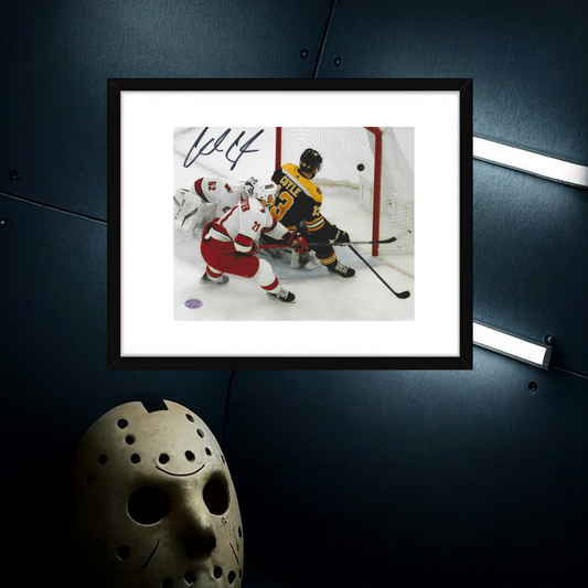Charlie Coyle Boston Bruins Autographed 8x10 Photo With COA W/Frame
