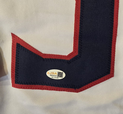 JSA authentication document for Charlie Coyle signed Colorado Avalanche hockey jersey