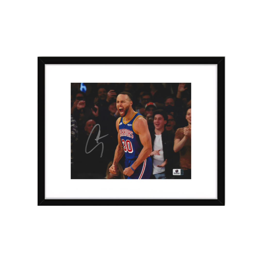 Stephen Curry Golden State Warriors Autographed 8x10 Photo With COA - Fan Freaks