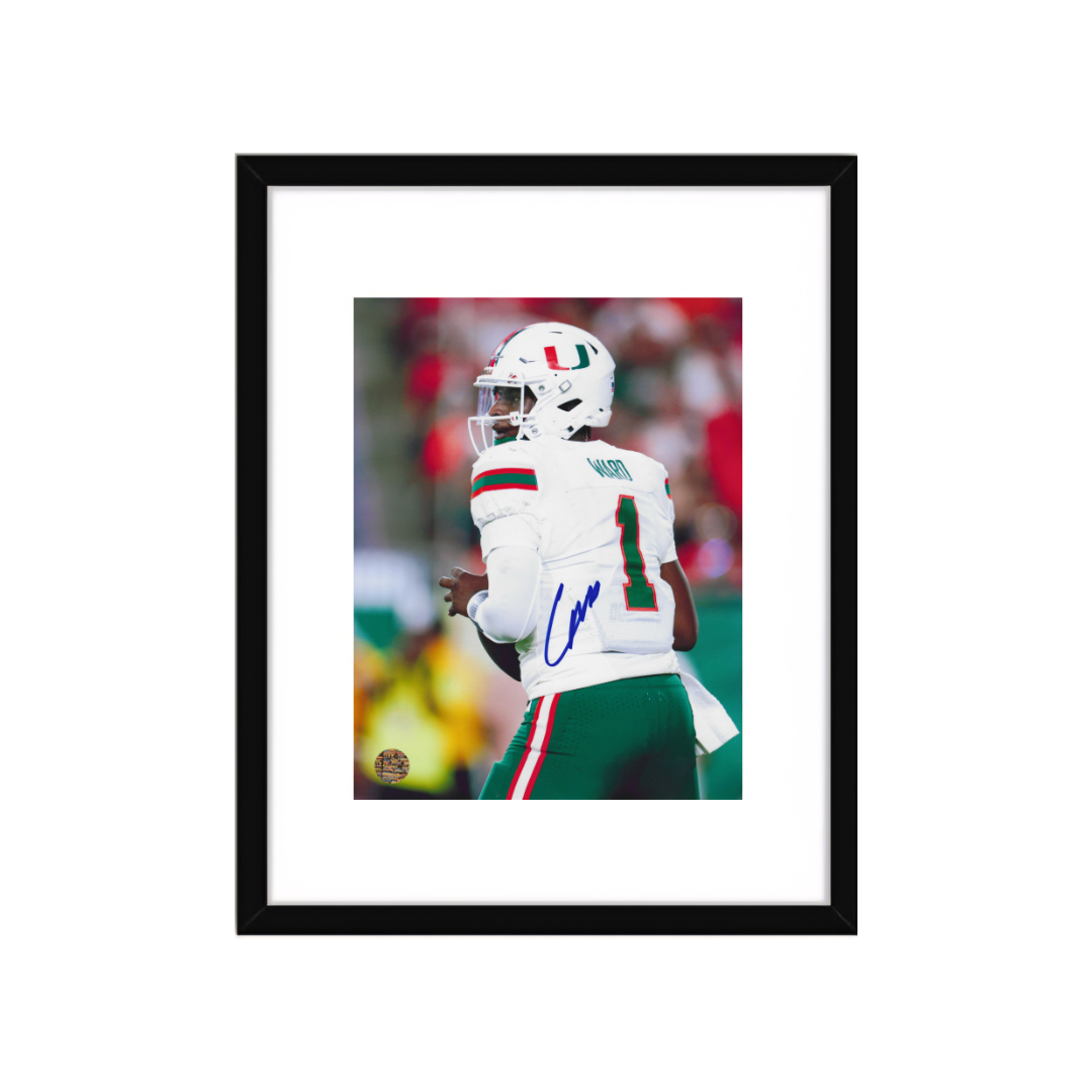CAM WARD SIGNED 8.5X11 PHOTO MIAMI UNIVERSITY ART PRINT - Fan Freaks