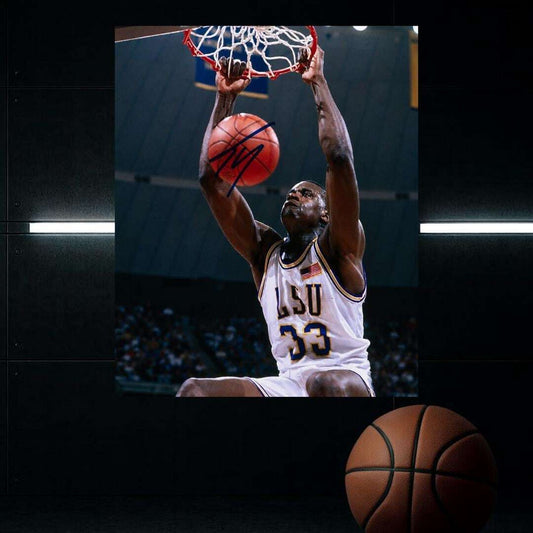 Shaquille O'Neal Signed 8X10 Photo LSU Print Autograph Wall Art