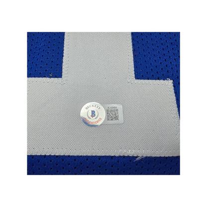 Josh Downs signed Indianapolis Colts custom football jersey, additional product view