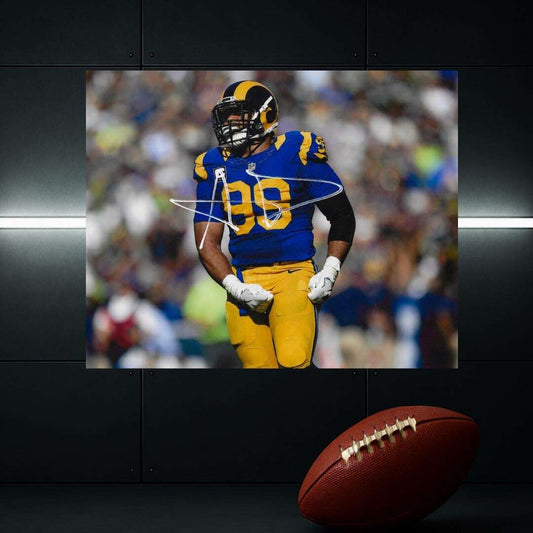 Aaron Donald Los Angeles Rams Signed Photo Reprint – 8x10 Art Print
