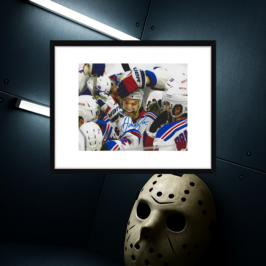 Dan Boyle New York Rangers Autographed 8x10 Photo Hologram W/Frame