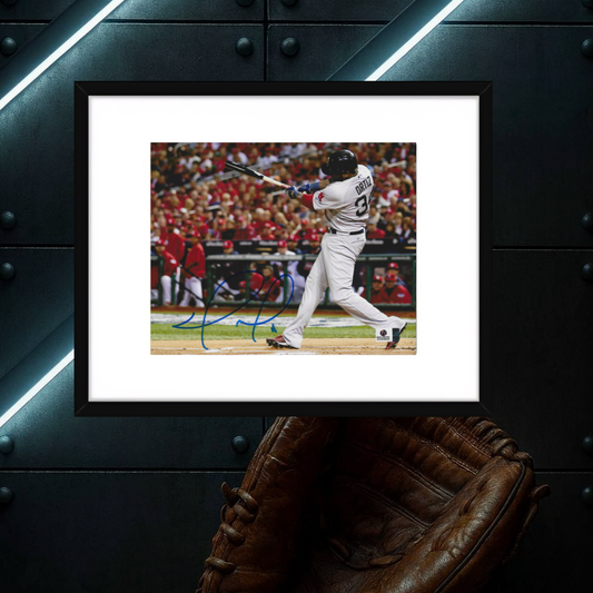 David Ortiz Boston Red Sox Autographed 8x10 Photo COA W/Frame