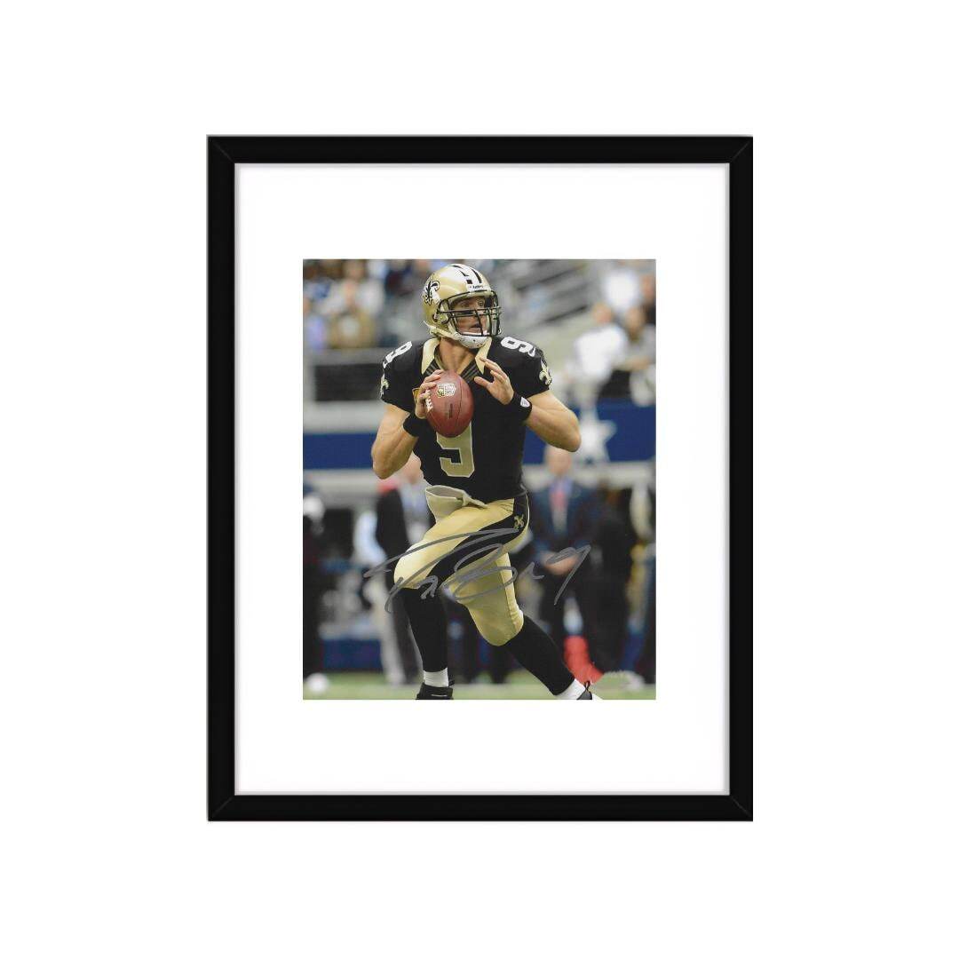 Drew Brees New Orleans Saints 1 Signed Photo Print Autograph Wall Art