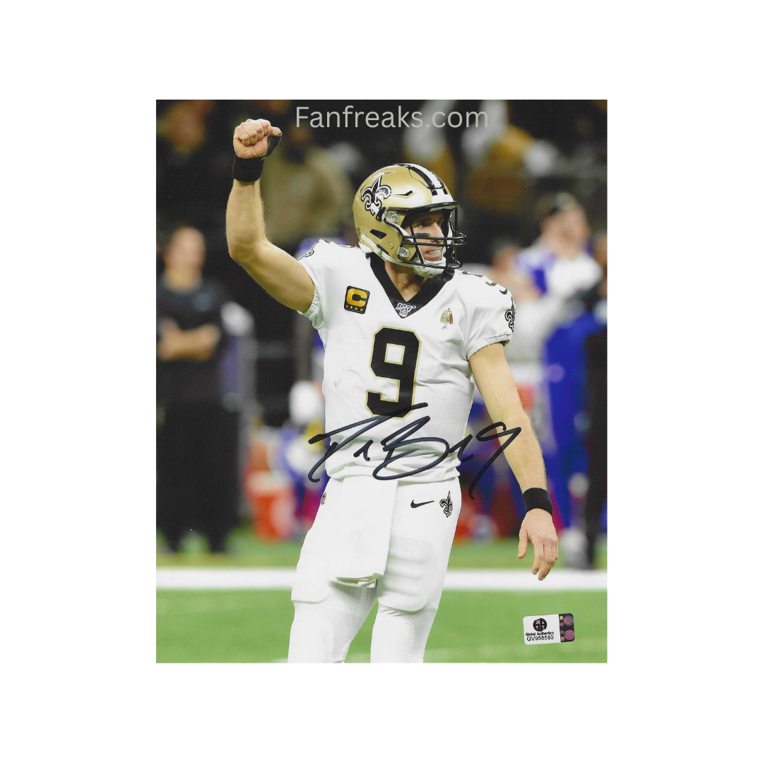 Drew Brees New Orleans Saints Autographed 8x10 Art Print