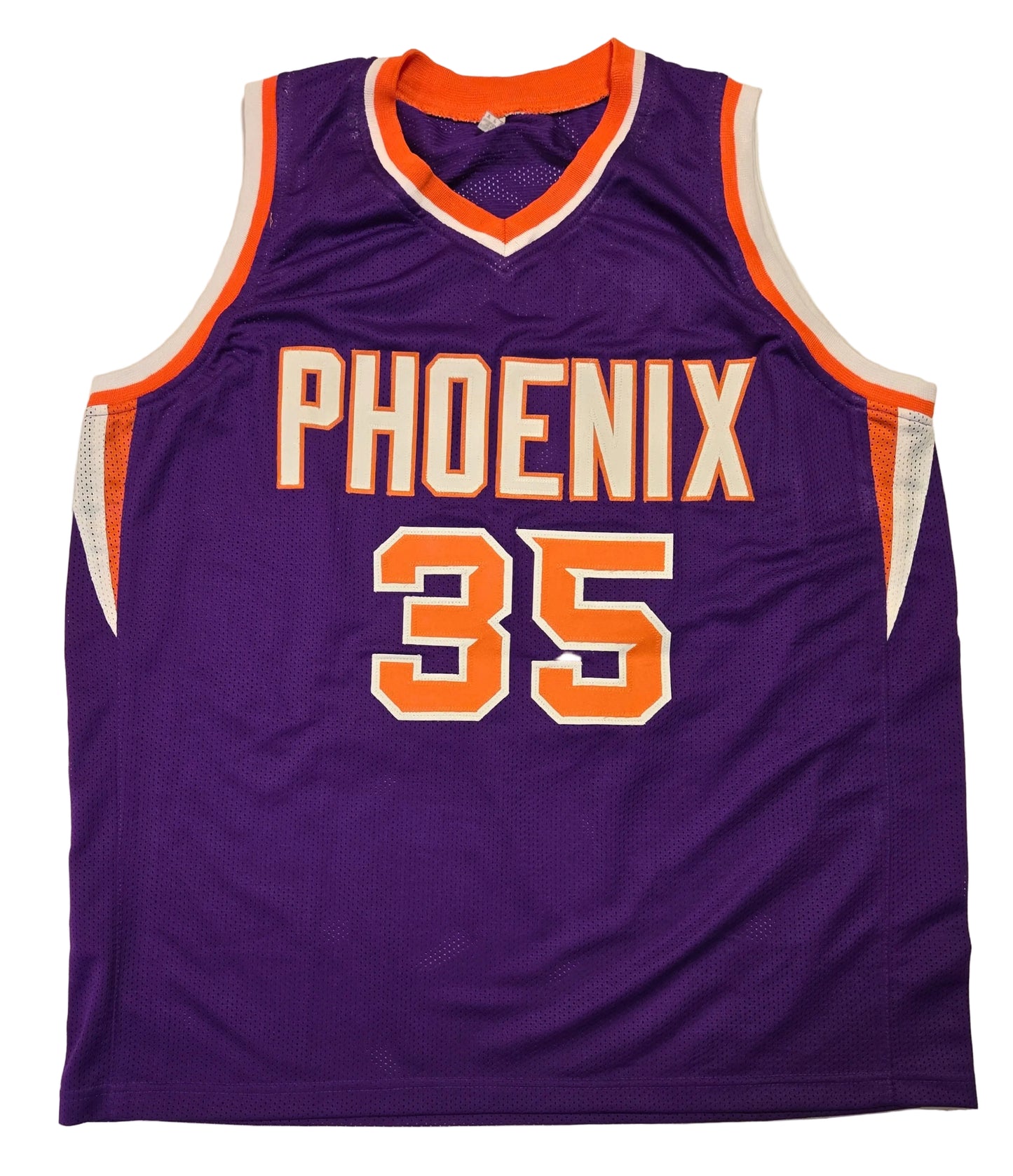 Kevin Durant of the Phoenix Suns autographed basketball jersey COA