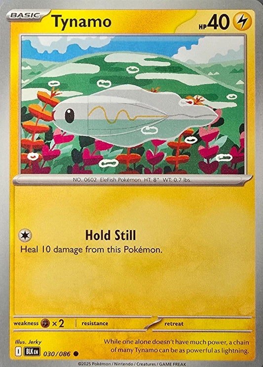 Tynamo Basic Pokémon card from Black Bolt