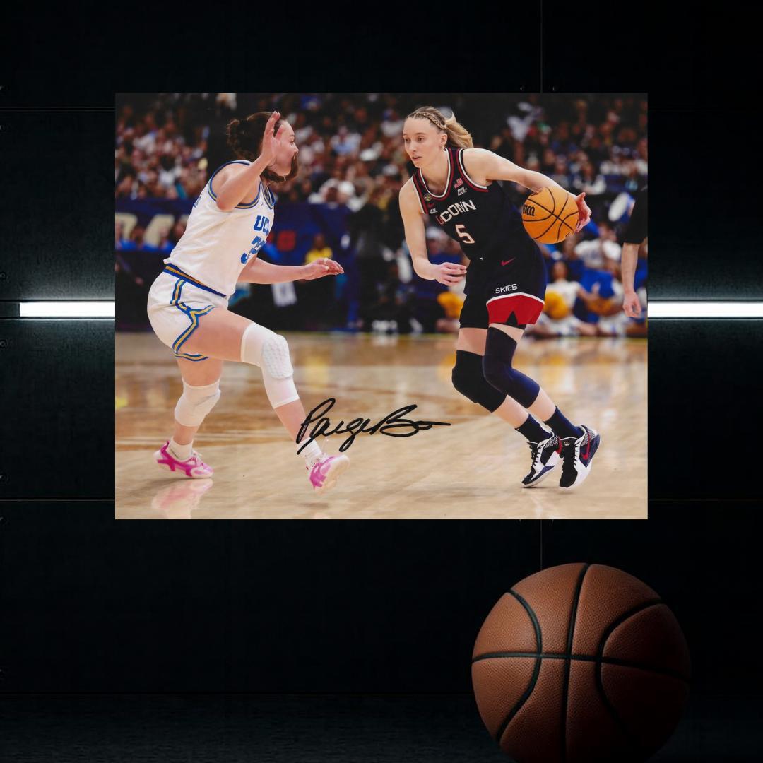 Paige Bueckers Ucon Signed Photo Print Autograph Wall Art