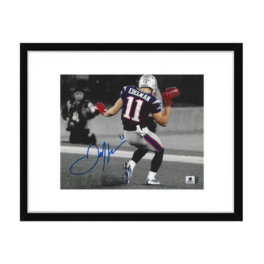 Julian Edelman Patriots Autographed 8x10 Photo coa