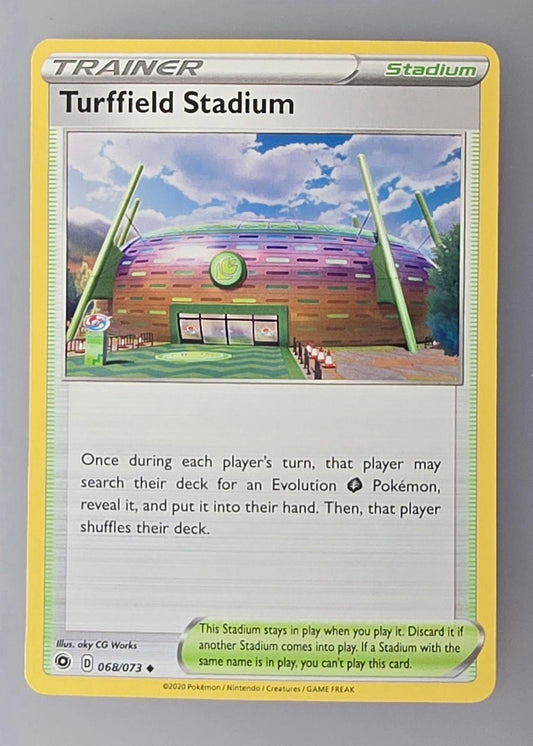 Turffield Stadium Pokémon Trading Card