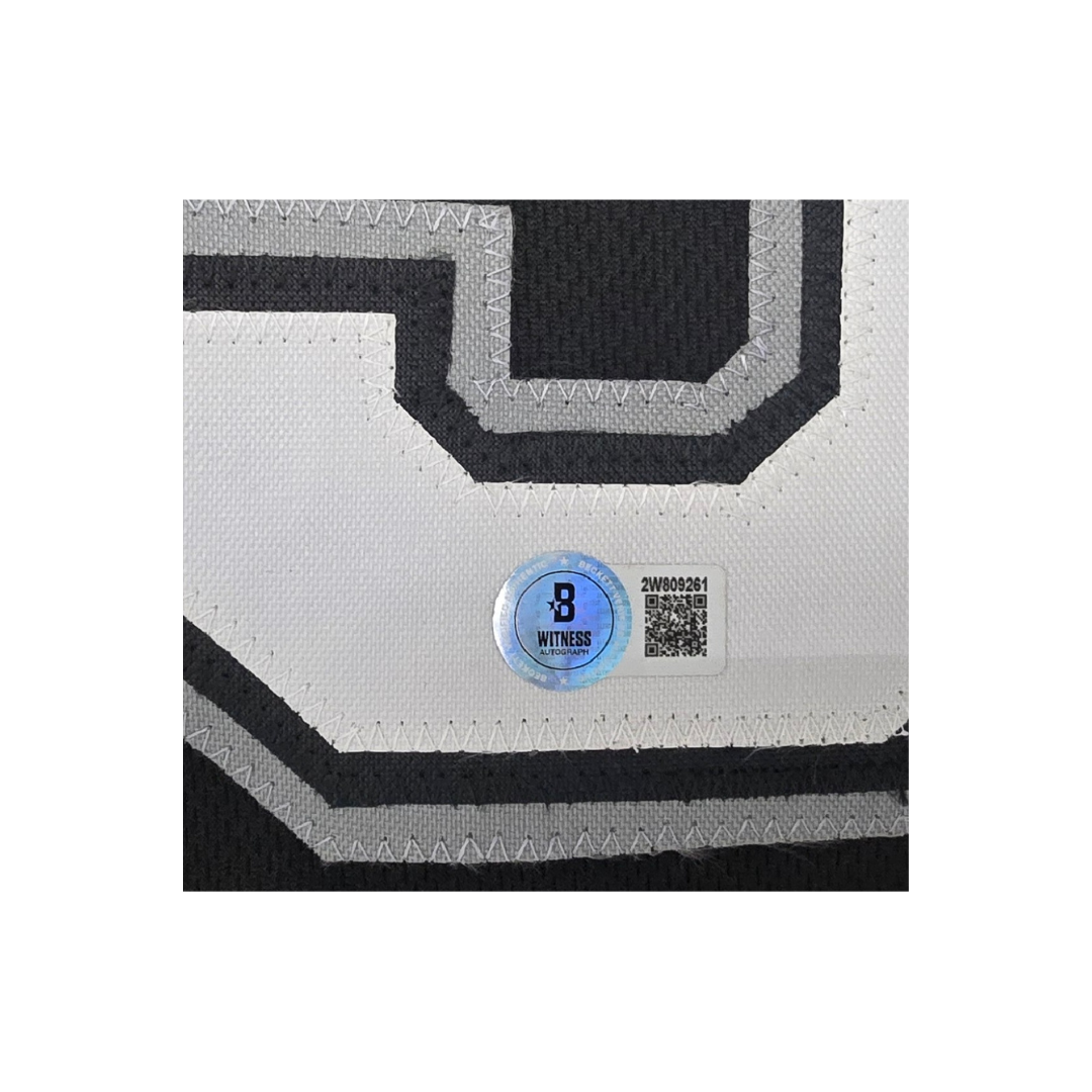 Frank Thomas Chicago White Sox Autographed Black Baseball Jersey coa - Fan Freaks