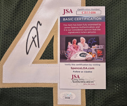 JSA certificate of authenticity for Giannis Antetokounmpo signed Bucks jersey