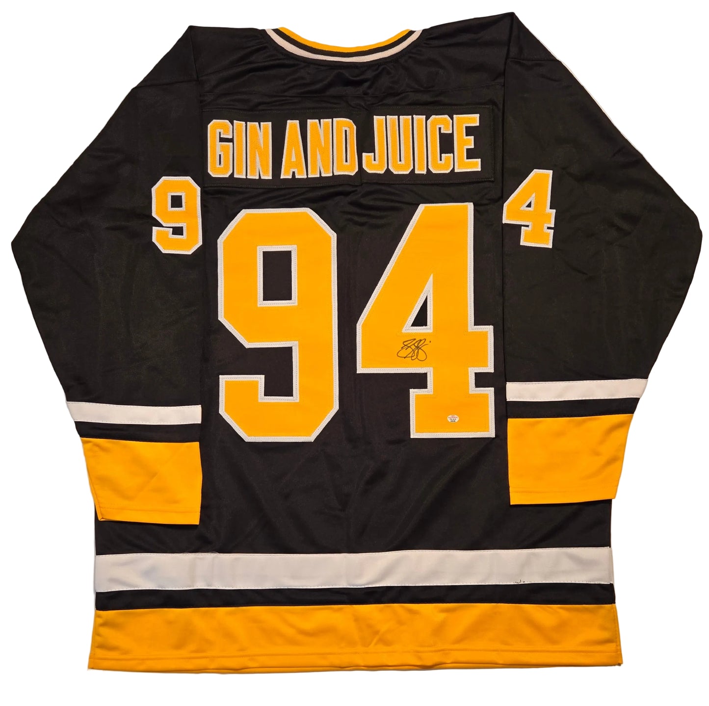 Snoop Dogg "Gin And Juice" autographed hockey jersey COA